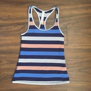 SOLD Lorna Jane Active Striped Tank Top